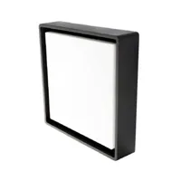 sg lighting -   montage externe frame noir modern aluminium